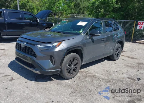 2022 Toyota Rav4 Hybrid Xse from USA, damaged, VIN JTME6RFV0ND526690